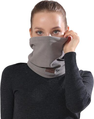 غطاء للرقبة شتوي متعدد الأغراض قابل للتعديل، وشاح للرقبة ثقيل الوزن، غطاء لتدفئة الرقبة للتزلج in Kuwait