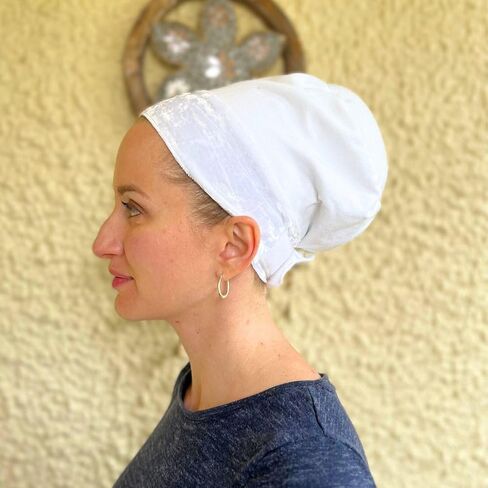 Wrapunzel Headwrap No Slip Volumizer, hair covering under scarves headscarf wrap chemo cap headwear turban hijab Made in USA in Saudi Arabia