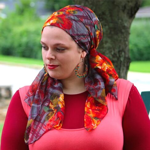 Wrapunzel Headwrap No Slip Volumizer, hair covering under scarves headscarf wrap chemo cap headwear turban hijab Made in USA in Saudi Arabia