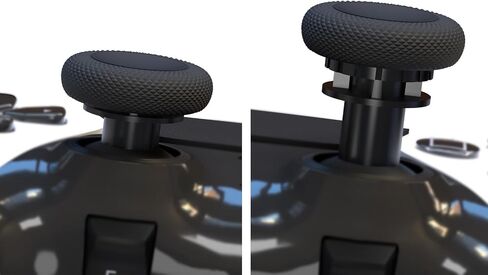 EXknight Controller Freaks for DualSense Edge, Height Adjustable Sticks for PS5 Pro Controller, 1 Low Rise(2 Heights), 1 Mid Rise(4 Heights), 1 High Rise(4 Heights) in Saudi Arabia