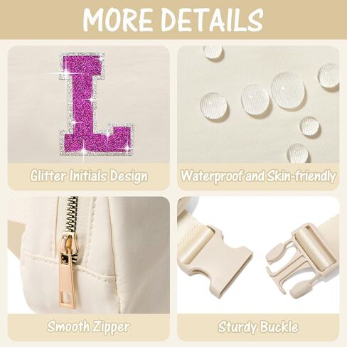 6 7 8 9 10 11 12 Year Old Girl Gifts Personalized Birthday Gifts for Her Sister Daughter Initial Crossbody Bag Fanny Pack Purse for Teen Girl Gifts Trendy Stuff Preppy Stuff (Lavender-A) in Kuwait