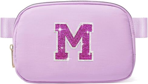 6 7 8 9 10 11 12 Year Old Girl Gifts Personalized Birthday Gifts for Her Sister Daughter Initial Crossbody Bag Fanny Pack Purse for Teen Girl Gifts Trendy Stuff Preppy Stuff (Lavender-A) in Kuwait