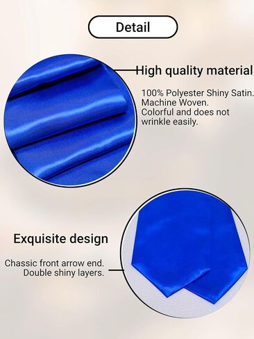 Unisex Graduation Stole Blank Graduation Sash Plain Grad Stole, 60/72 inches in Saudi Arabia