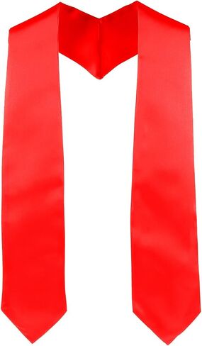 Unisex Graduation Stole Blank Graduation Sash Plain Grad Stole, 60/72 inches in Saudi Arabia