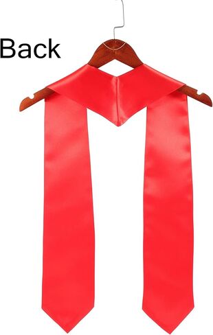 Unisex Graduation Stole Blank Graduation Sash Plain Grad Stole, 60/72 inches in Saudi Arabia