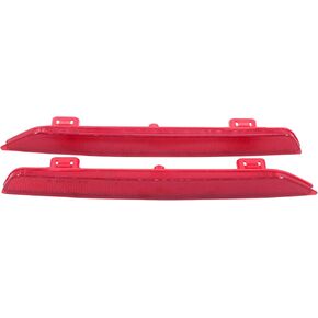 ApplianPar 2Pcs Rear Driver and Passenger Side Bumper Reflector for Honda Odyssey 2011-2017