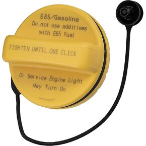 Fuel Tank Cap, Gas Filler Cap GT337 Fits 2011-2020 Caprice Impala Equinox Regal LaCrosse Terrain ATS SRX More Yellow