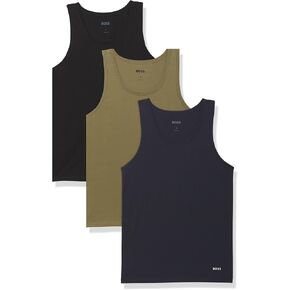 BOSS Men's 3 Pack Cotton Tank Top
