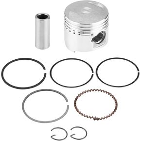 43mm Cylinder Piston Gasket Kit, Piston Rings Kit Assembly for GY6 Horizontal Engine Scooter Moped Motorcycle