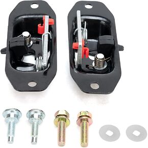 38677 Truck Tailgate Latch Assembly Left & Right Side Fit for 2007-2019 Chevy Silverado, GMC Sierra, Hummer Replace