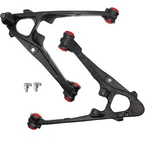 12pc Front End Control Arms Suspension Kit for Chevy Silverado 1500 GMC Sierra 1500, Suburban 1500, Yukon XL 1500/Yukon, Avalanche, Tahoe, Cadillac Escalade Esv/Ext, 4 Tie Rods 2 Sway Bars 2 Boots