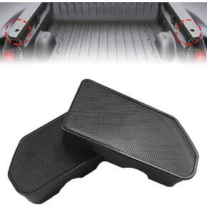 2PS Truck Stake Holes Cap Plugs,Bed Rail Stake Pocket Hole Plug Caps,Compatible with 2019-2024 GMC Sierra 1500,Chevy Silverado,Compatible with 2020-2024 Silverado,Sierra 2500,3500HD