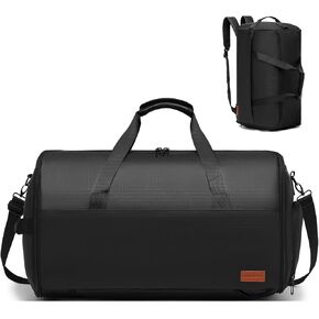 BOLOSTA Garment Bags for Travel 3 in 1 Carry On Convertible Suit Travel Duffel Bag with Shoe Compartment Waterproof Large Hanging Travel Suit Bag for Men Ideal Gift for Christmas &Thanksgiving