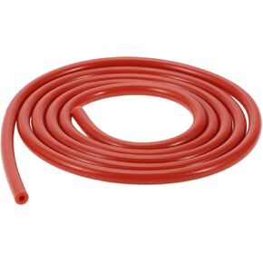 6Ft 1/8" 3mm ID 2mm Thickness Silicone Vacuum Tubing Hose High Temperature Automotive Vacuum Line 1 Pcs