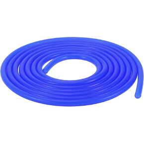 1 Pcs Silicone Vacuum Tubing Hose 10Ft 3/16" 4mm ID 2mm Thickness Automotive Vacuum Line High Temperature Blue 130PSI Max Pressure