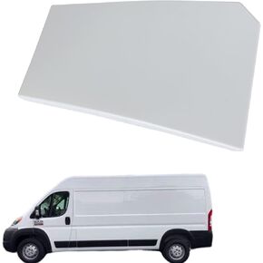 WFLNHB Fuel Fill Door Cover White Replacement for 2014-2021 Ram ProMaster 1500 2500 3500 5XP08GW7AC 5RJ06GW7AA