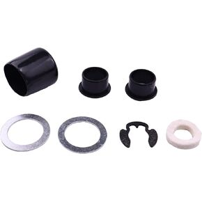 AM124509 M111358 M131119 M122350 24H1391 Idler Arm Bushing Seal Cap & Hardware Rebuild Kit Compatible with JD Lawnmower Tractors