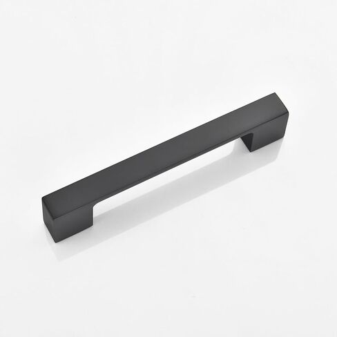ALTAIR 20 Pack 5 Inch Kitchen Cabinet Handles Zinc Alloy Drawer Pulls Hardware Cabinet Handles, 128mm Hole Centers, Matte Black in Saudi Arabia