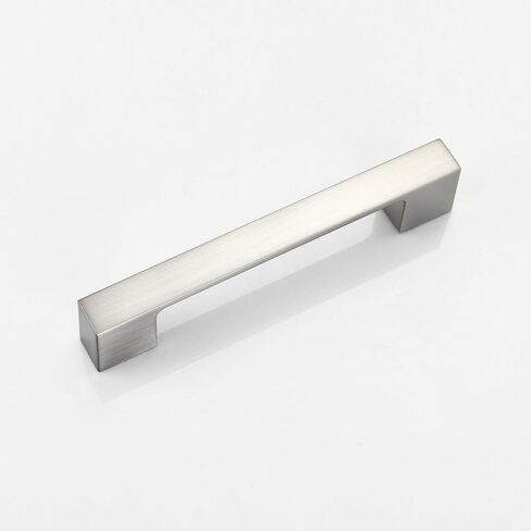ALTAIR 20 Pack 5 Inch Kitchen Cabinet Handles Zinc Alloy Drawer Pulls Hardware Cabinet Handles, 128mm Hole Centers, Matte Black in Saudi Arabia