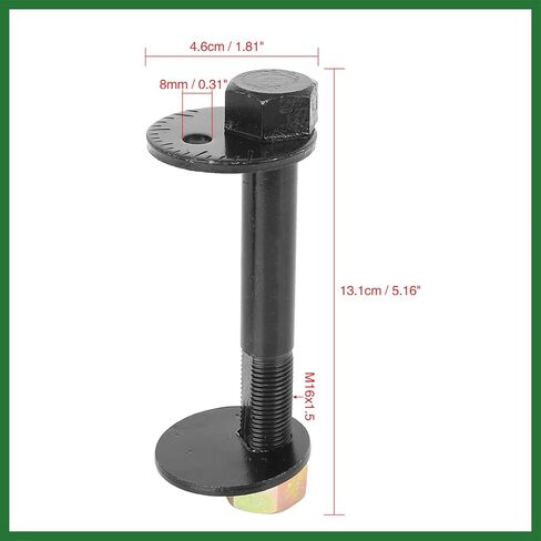 Motoforti No.4819035020/4819035010 ذراع التحكم السفلي تصحيح الحدبة ضبط كام بولت برغي لتويوتا 4 رانر 1986-1995 لتويوتا T100 1993-1998 طويل الأمد in Saudi Arabia