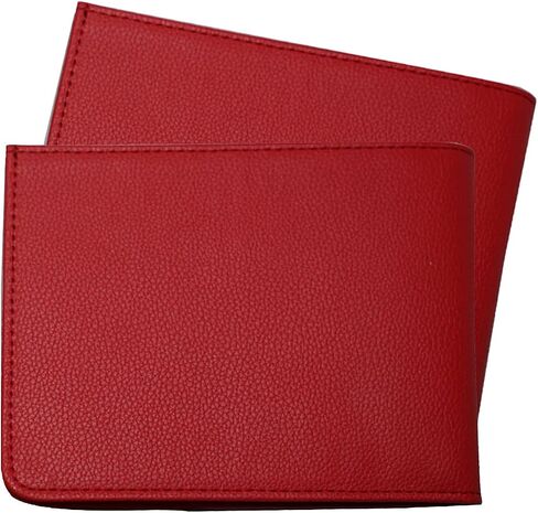 Set of 2 Top Leather RFID Credit Card Wallet Magic Slim Wallets for Men in Saudi Arabia