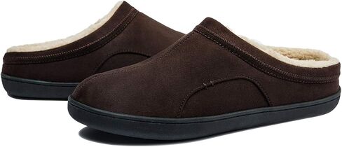 Josaywin Men's Memory Foam slippers Soft Plush Fleece Lining Slip On Indoor Outdoor House Shoes in Kuwait