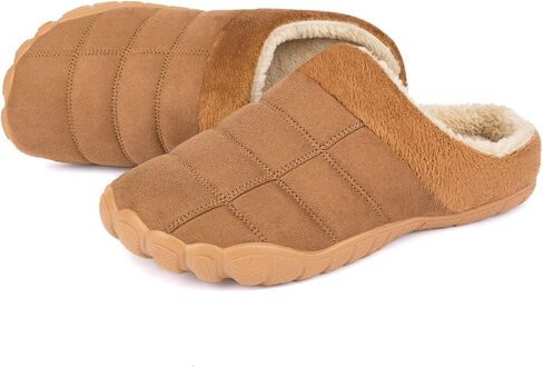 Josaywin Men's Memory Foam slippers Soft Plush Fleece Lining Slip On Indoor Outdoor House Shoes in Kuwait