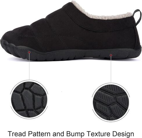 Josaywin Men's Memory Foam slippers Soft Plush Fleece Lining Slip On Indoor Outdoor House Shoes in Kuwait