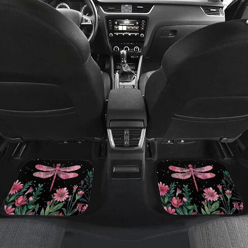 Mushroom Car Floor Mats 4 Pcs All-Weather Car Mats,Waterproof Fit Automotive Floor Carpet for Cars Trucks SUV,Universal Floor Liner Car Accessories in Kuwait