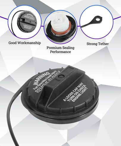 Zlirfy Gas Cap,Gas Cap Replacement,Fuel Cap,Fuel Tank Cap,Gas Cap Cover,Replace OE#95995094,Automotive Replacement Fuel Tank Caps for Most Model of Cars in Saudi Arabia