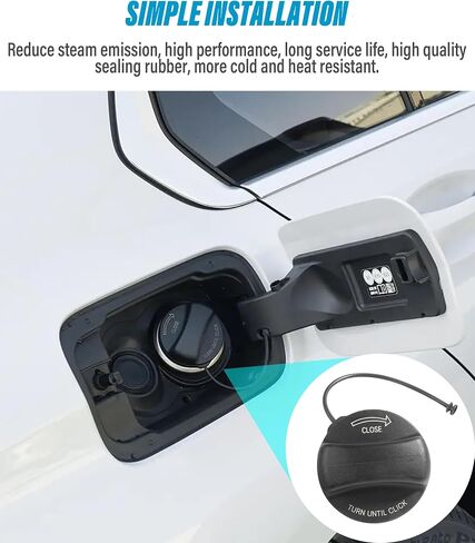 Zlirfy Gas Cap,Gas Cap Replacement,Fuel Cap,Fuel Tank Cap,Gas Cap Cover,Replace OE#95995094,Automotive Replacement Fuel Tank Caps for Most Model of Cars in Saudi Arabia