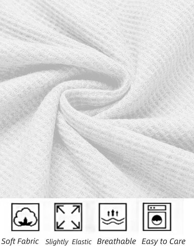 COOFANDY Men's Workout Tank Tops Sleeveless Gym Muscle Tee Shirts 2 Pack Casual Breathable Waffle Knit Tanks in Kuwait