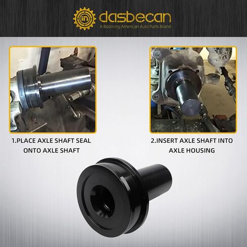 Dasbecan 6697 Wheel Knuckle Vacuum Oil Seal Installer Compatible with Ford 2005-2019 F-250 F-350 Axle Shaft Seal Installer Tool in Saudi Arabia