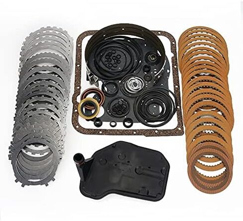 مجموعات إعادة بناء ناقل الحركة 4L60E مع قوابض شديدة التحمل - مع الفولاذ والمكابس مثالية لـ 1997-2003 GMC Chev-y in Kuwait