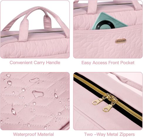 Toiletry Bag for Women, Travel Toiletry Bag with Hanging Hook Makeup Organizer, Waterproof Large Capacity Travel Bag for Accessories, Shampoo, Full Sized Container, Toiletries,Pink in Saudi Arabia