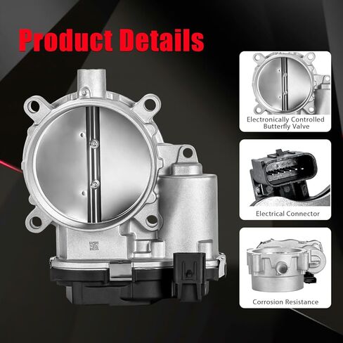 مجموعة جسم الخانق الإلكترونية الجديدة مع مستشعر موضع TPS متوافق مع 13-20 300 جراند شيروكي 13-21 رام 1500/2500/3500/4500/5500 شاحن تشالنجر 14-21 دورانجو 5.7 لتر 6.4 لتر V8 in Kuwait