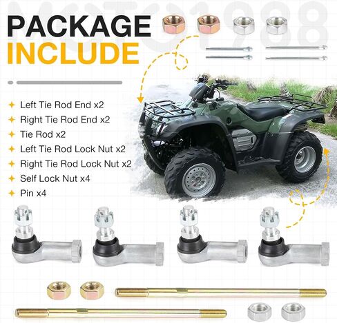 مجموعة أطراف قضيب التعادل الأيسر والأيمن لهوندا رانشر 350 TRX350 FE FM TE TM Rancher 400 FA FGA TRX400 2000-2007 in Saudi Arabia