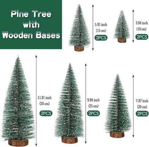 15 قطعة من إكسسوارات قرية عيد الميلاد بما في ذلك أشجار الثلج الاصطناعية الاصطناعية وبطانية الثلج الاصطناعية المزيفة وأشجار الفروع العارية وإكسسوارات الشوارع المرصوفة بالحصى وتمثال قرية للمنازل in Kuwait