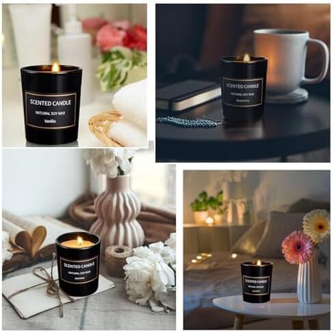 Scented Candles Gifts for Women, 12 Pack Candles for Home Scented, Soy Scented Candles for Home, Aromatherapy Candle Gifts Set for Christmas Day, Birthday, Mothers Day, Valentine's Day in Saudi Arabia