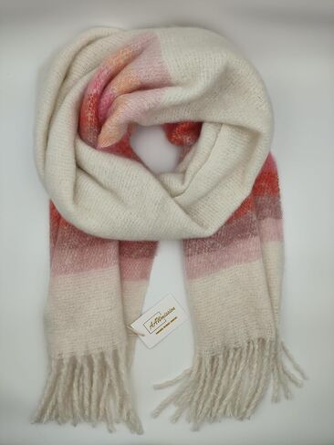 Women's Soft Scarf Winter Warm Shawl Wrap Travel Office Large Scarves Wedding Gifts in Saudi Arabia