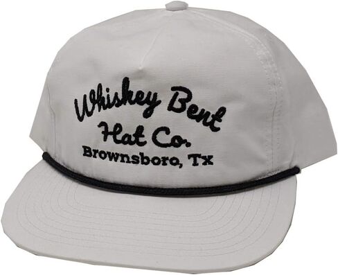 WHISKEY BENT HAT CO. – The Frio Hat – Vintage, Outdoor, Adjustable Snapback Rope Hat, Sun Protection UPF 50+, Water Resistant in Kuwait