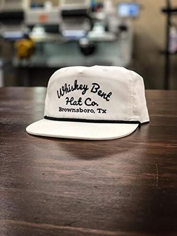 WHISKEY BENT HAT CO. – The Frio Hat – Vintage, Outdoor, Adjustable Snapback Rope Hat, Sun Protection UPF 50+, Water Resistant in Kuwait