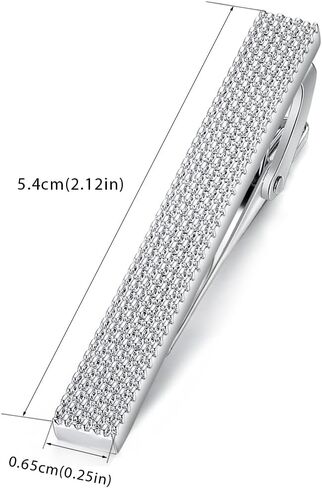 HONEY BEAR 1.97 "/2.12" شريط مشابك ربطة عنق للرجال مقاس عادي هدية زفاف للأعمال 5.4 سم in Kuwait