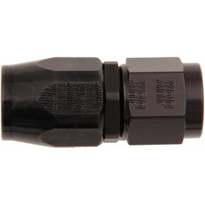 XRP 100006BB Black Size-6 Straight Hose End