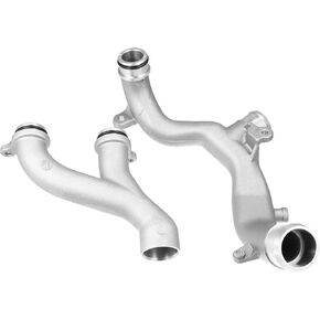 1 Set Aluminum Thermostat Top Crossover Hose Coolant Pipe Water Outlet for Land Rover for Range Rover Sport LR4 Discovery for Jaguar XJ XF XE LR092992 LR090630 Stylish Design