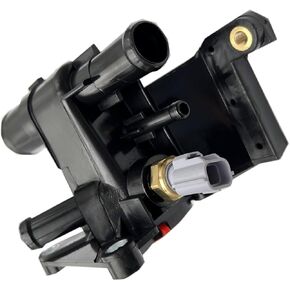 DEVMO Engine Coolant Water Outlet Compatible with CX-7 2.0L 2.3L 2.5L LF941517Z 902-690 LF9415179A Black