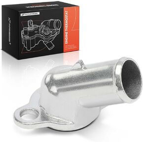 A-Premium F6AZ8592AB Engine Coolant Thermostat Housing Compatible with Select Ford, Lincoln & Mercury Models - Crown Victoria 1996-2000 4.6L, Town Car 1996-2000 4.6L, Grand Marquis 1996-2000 4.6L