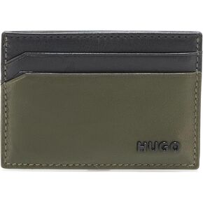 HUGO Semi Shine Leather Card Case, Black Currant, PCE.