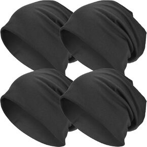 EINSKEY Cotton Slouchy Beanie Hat for Men/Women, Lightweight Oversize Large Thin Skull Cap Chemo Cap Night Sleeping Cap