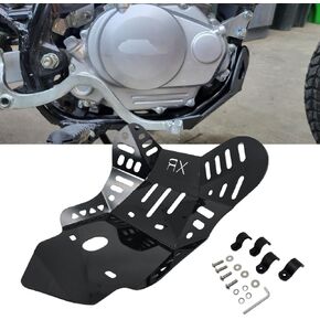 Compatible for Honda XR150 XR150L Steel Engine Frame Protector Skid Plate (Silver)